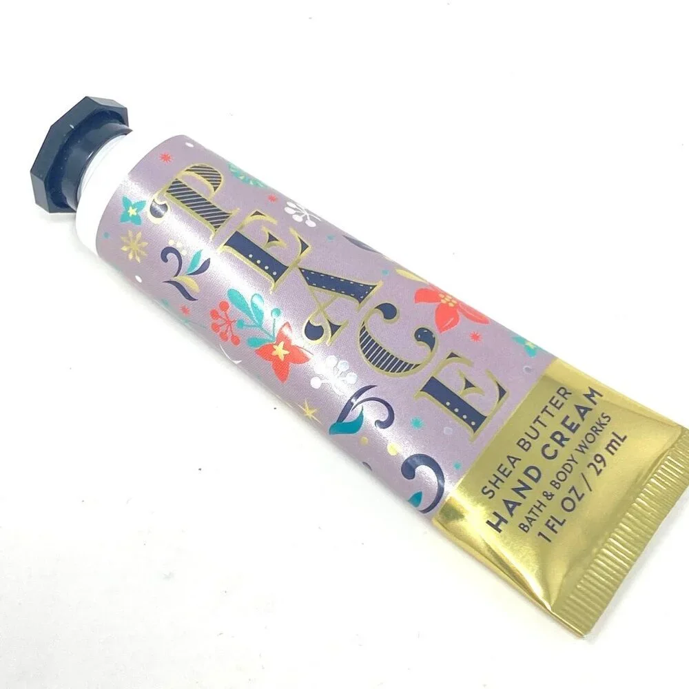 Bath & Body Works Peace Shea Butter Hand Cream Iced Raspberry Bellini 1Fl Oz